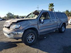 Salvage trucks for sale at San Martin, CA auction: 2002 Toyota Tundra Access Cab Limited