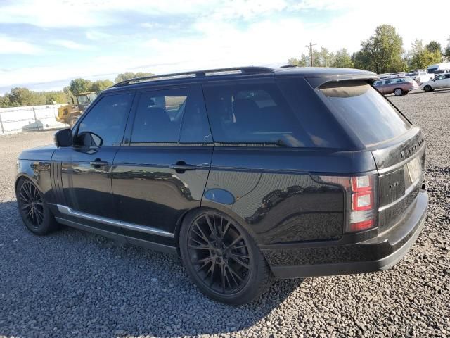 2014 Land Rover Range Rover HSE