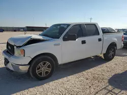 Salvage trucks for sale at Andrews, TX auction: 2005 Ford F150 Supercrew