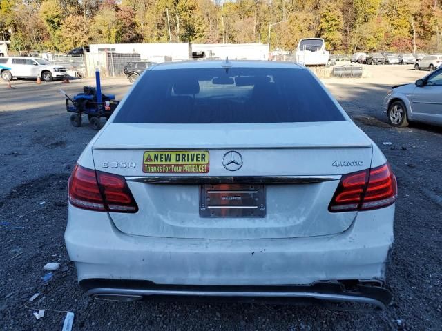 2014 Mercedes-Benz E 350 4matic