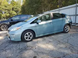 Salvage cars for sale at Austell, GA auction: 2012 Toyota Prius