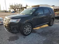 Ford salvage cars for sale: 2017 Ford Explorer Limited