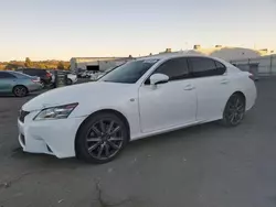 Salvage cars for sale at Vallejo, CA auction: 2015 Lexus GS 350