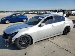 Salvage cars for sale at Grand Prairie, TX auction: 2010 Infiniti G37 Base