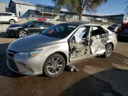 Toyota salvage cars for sale: 2015 Toyota Camry LE