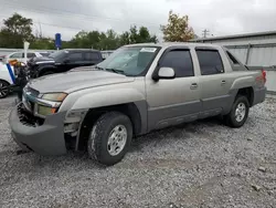 Salvage cars for sale from Copart Walton, KY: 2002 Chevrolet Avalanche C1500