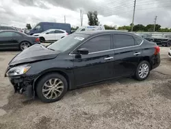 Nissan Vehiculos salvage en venta: 2019 Nissan Sentra S