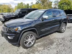 Salvage cars for sale at Marlboro, NY auction: 2021 Jeep Grand Cherokee Limited