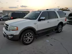 Salvage cars for sale at Wilmer, TX auction: 2015 Ford Expedition XLT