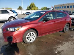 Salvage cars for sale at Littleton, CO auction: 2018 Subaru Impreza