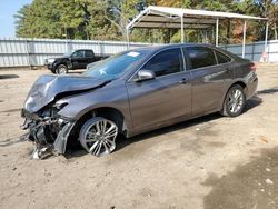 Salvage cars for sale at Austell, GA auction: 2017 Toyota Camry LE