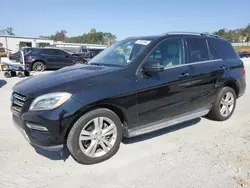 Salvage cars for sale at Spartanburg, SC auction: 2014 Mercedes-Benz ML 350