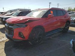 Chevrolet salvage cars for sale: 2019 Chevrolet Blazer RS