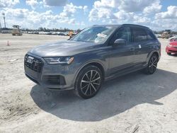 Salvage cars for sale at Arcadia, FL auction: 2022 Audi Q7 Premium Plus