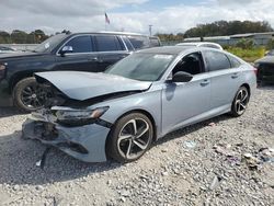 Salvage cars for sale at Montgomery, AL auction: 2021 Honda Accord Sport SE