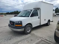 Salvage trucks for sale at Lumberton, NC auction: 2021 GMC Savana Cutaway G3500