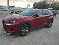 Salvage cars for sale at Oklahoma City, OK auction: 2020 Lexus NX 300 F Sport