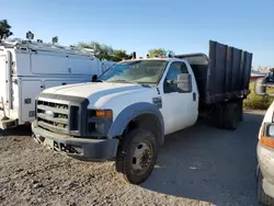 Salvage Trucks for parts for sale at auction: 2008 Ford F450 Super Duty