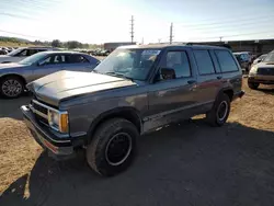 Salvage cars for sale at Colorado Springs, CO auction: 1991 Chevrolet Blazer S10