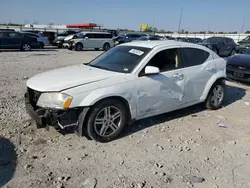 Salvage cars for sale from Copart Cahokia Heights, IL: 2011 Dodge Avenger Mainstreet