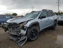 Salvage cars for sale at Columbus, OH auction: 2022 Subaru Outback Wilderness