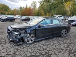 Salvage cars for sale from Copart Portland, OR: 2019 Mercedes-Benz CLA 250