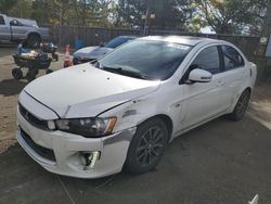 Mitsubishi Vehiculos salvage en venta: 2017 Mitsubishi Lancer ES