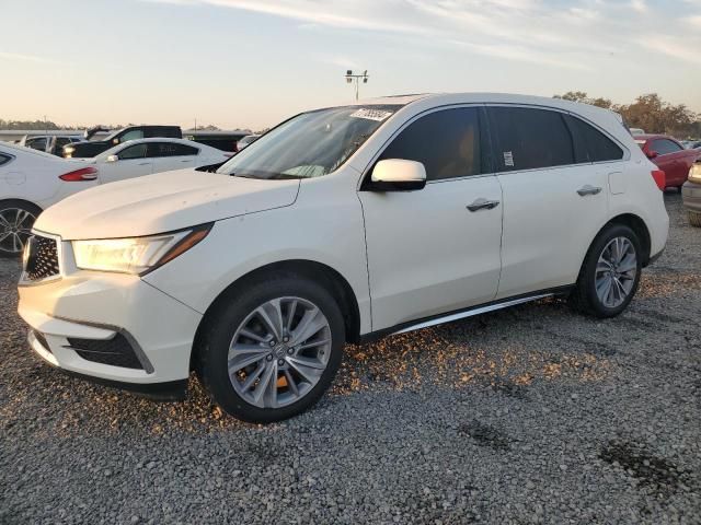 2017 Acura MDX Technology