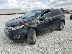 Salvage cars for sale at Taylor, TX auction: 2018 Ford Edge Titanium