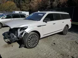 Carros salvage sin ofertas aún a la venta en subasta: 2019 Lincoln Navigator L Reserve