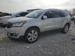 Chevrolet salvage cars for sale: 2017 Chevrolet Traverse LT