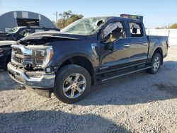 Salvage cars for sale at Wichita, KS auction: 2021 Ford F150 Supercrew