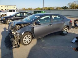 Toyota Vehiculos salvage en venta: 2019 Toyota Corolla L