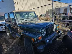 Jeep salvage cars for sale: 1998 Jeep Wrangler / TJ Sahara