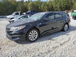 Salvage cars for sale from Copart Gainesville, GA: 2016 KIA Optima EX