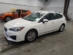 Salvage cars for sale at Windham, ME auction: 2017 Subaru Impreza Premium