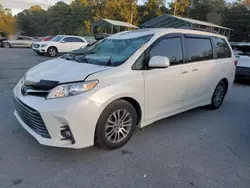 Carros salvage sin ofertas aún a la venta en subasta: 2018 Toyota Sienna XLE