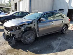 Salvage cars for sale at Savannah, GA auction: 2019 Nissan Sentra S