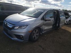 Salvage cars for sale at Elgin, IL auction: 2018 Honda Odyssey EXL