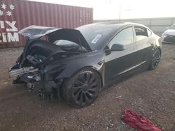 Salvage cars for sale at Elgin, IL auction: 2023 Tesla Model 3