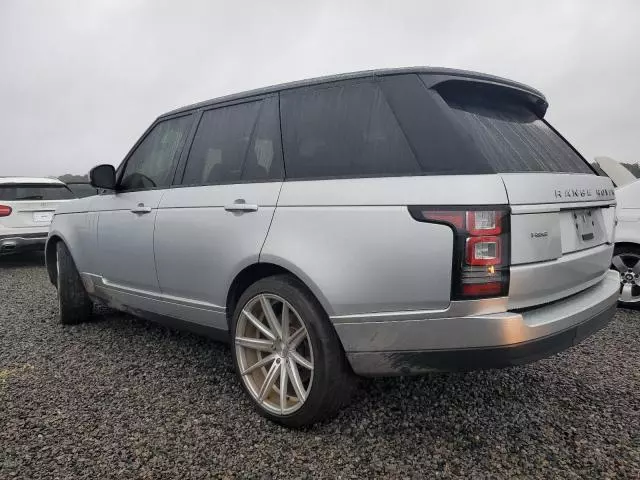 2016 Land Rover Range Rover HSE