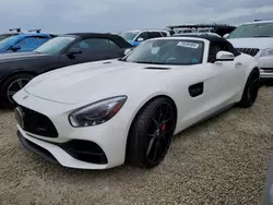 Carros salvage para piezas a la venta en subasta: 2018 Mercedes-Benz AMG GT C