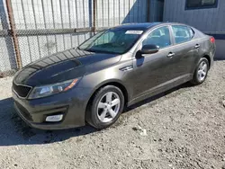 Salvage cars for sale at Los Angeles, CA auction: 2015 KIA Optima LX