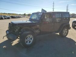 Salvage cars for sale from Copart Colorado Springs, CO: 2015 Jeep Wrangler Unlimited Sahara