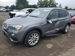 BMW x3 xdrive28i salvage cars for sale: 2016 BMW X3 XDRIVE28I