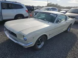 Salvage cars for sale at Riverview, FL auction: 1966 Ford Mustang