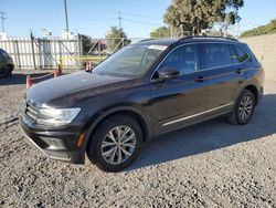 Volkswagen salvage cars for sale: 2018 Volkswagen Tiguan SE