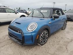 Flood-damaged cars for sale at auction: 2023 Mini Cooper S