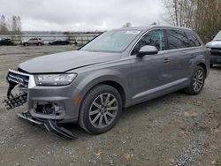 Salvage cars for sale at Arlington, WA auction: 2018 Audi Q7 Premium Plus