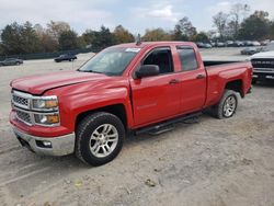 Salvage cars for sale at Madisonville, TN auction: 2014 Chevrolet Silverado K1500 LT